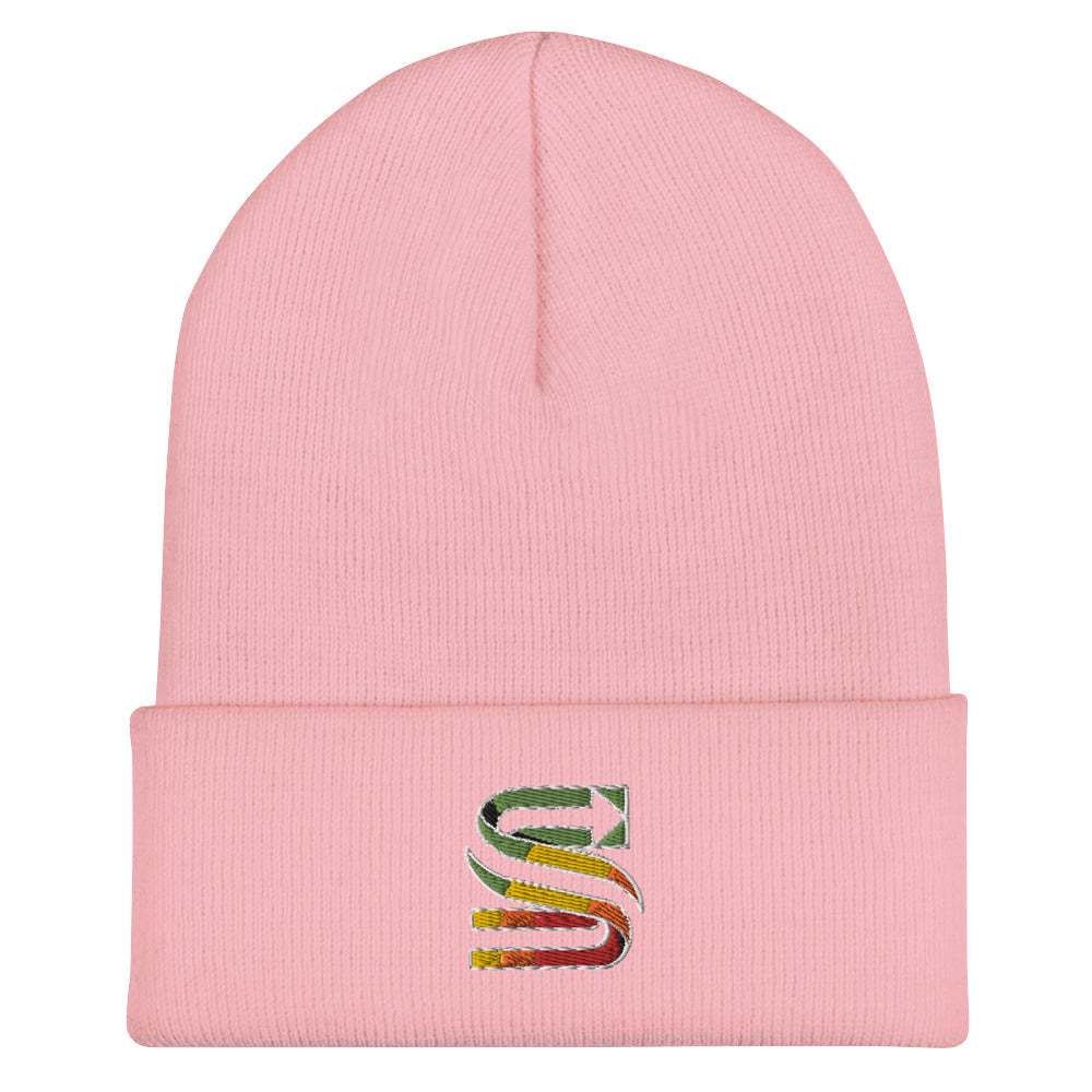 Cuffed Beanie - embroidered main logo