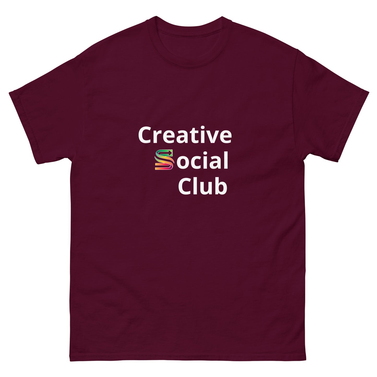 Men's classic tee "Creative Social Club" hidden in plain sight main logo