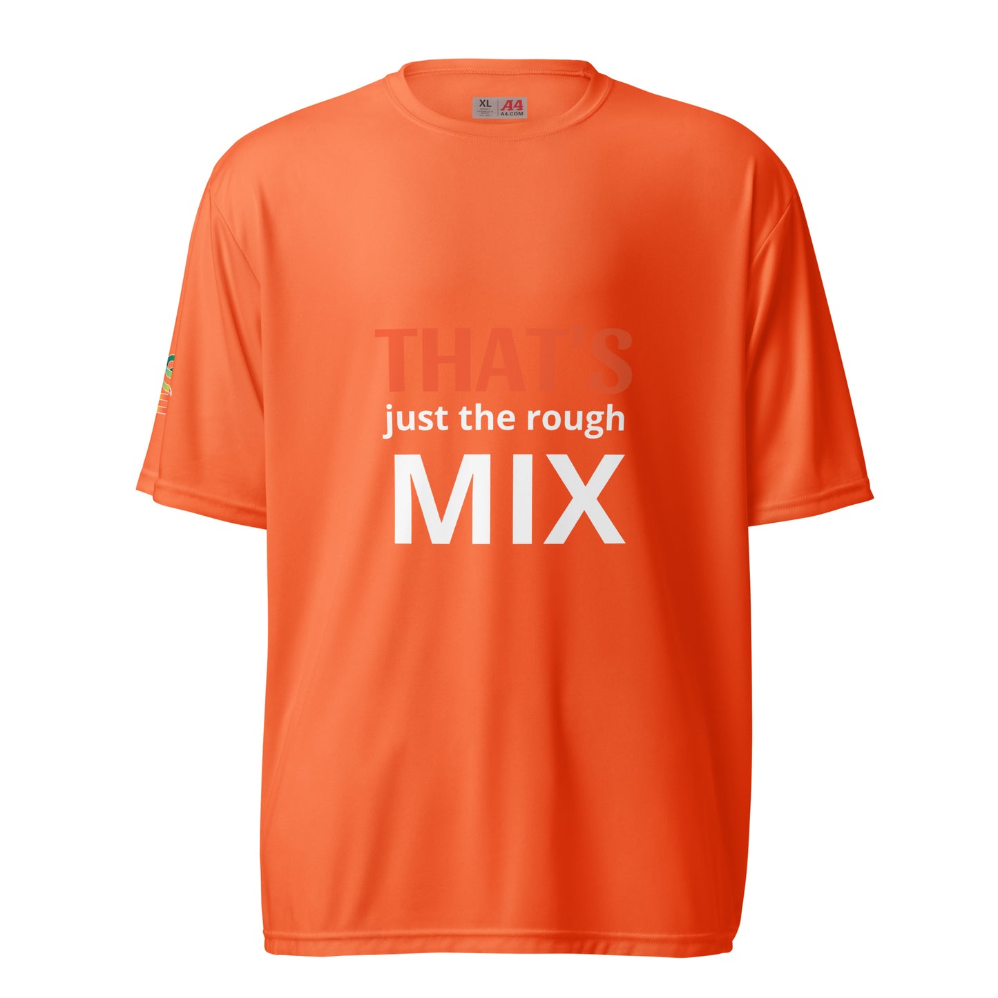 Unisex performance crew neck t-shirt "rough mix"