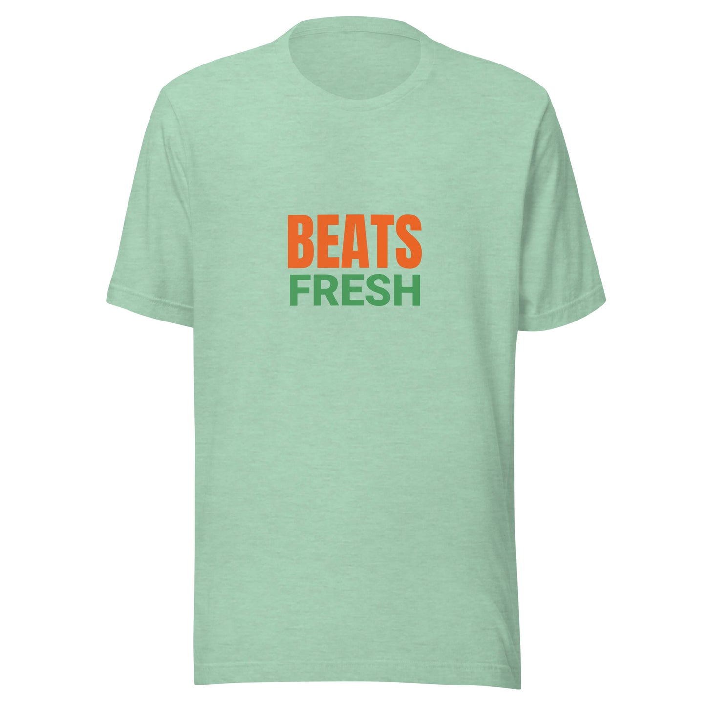 Unisex t-shirt "beats fresh/main logo back"