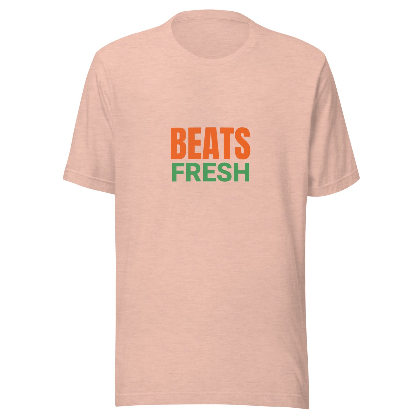 Unisex t-shirt "beats fresh/main logo back"