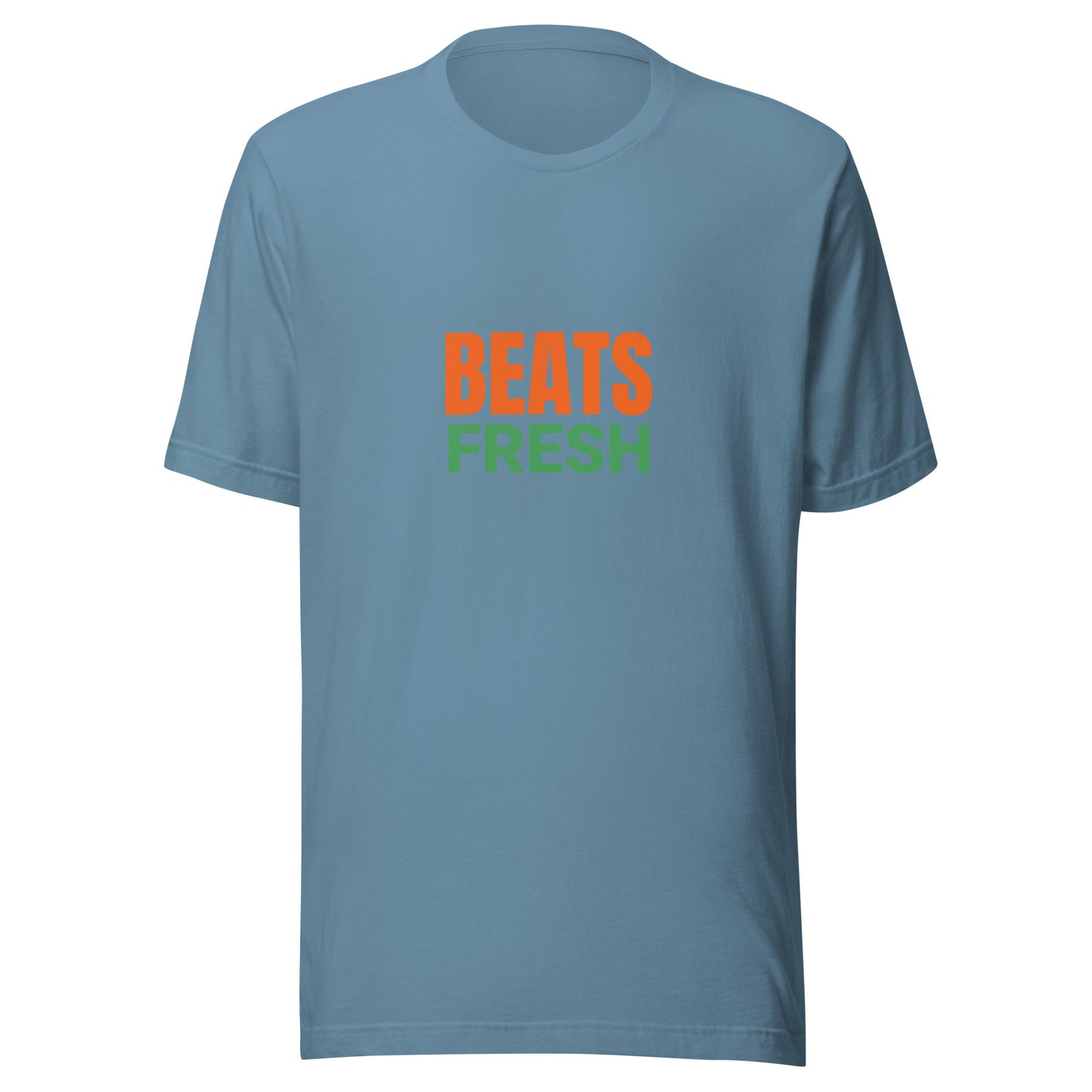 Unisex t-shirt "beats fresh/main logo back"