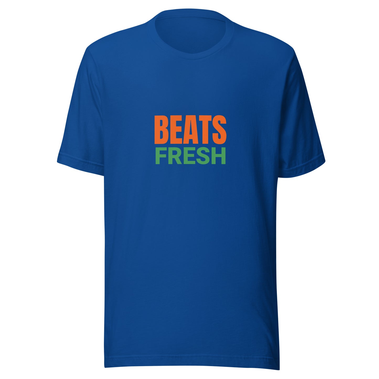 Unisex t-shirt "beats fresh/main logo back"